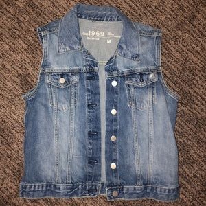 Gap denim vest
